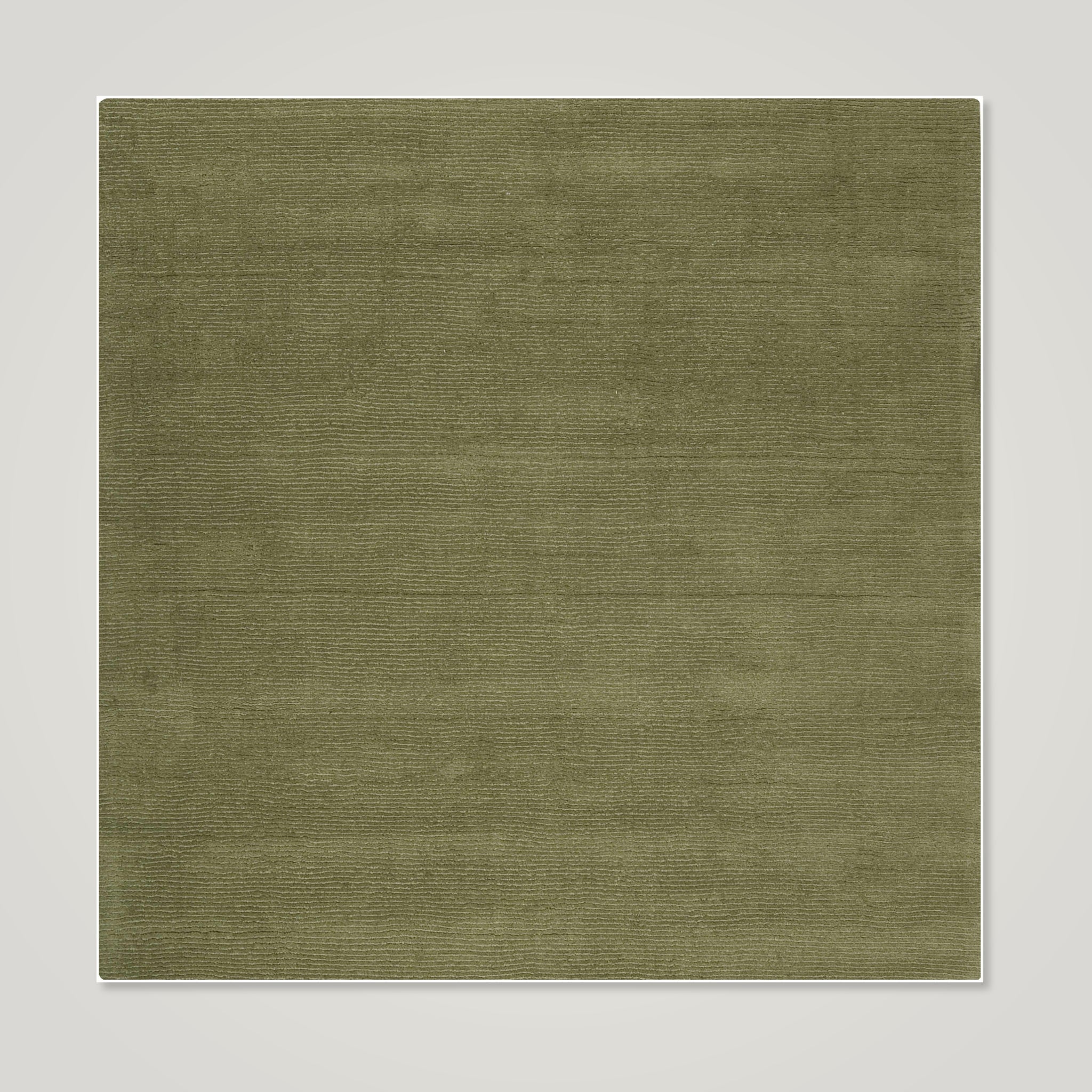 The Sagefield Rug – Hand-Loomed Wool in Sage Green