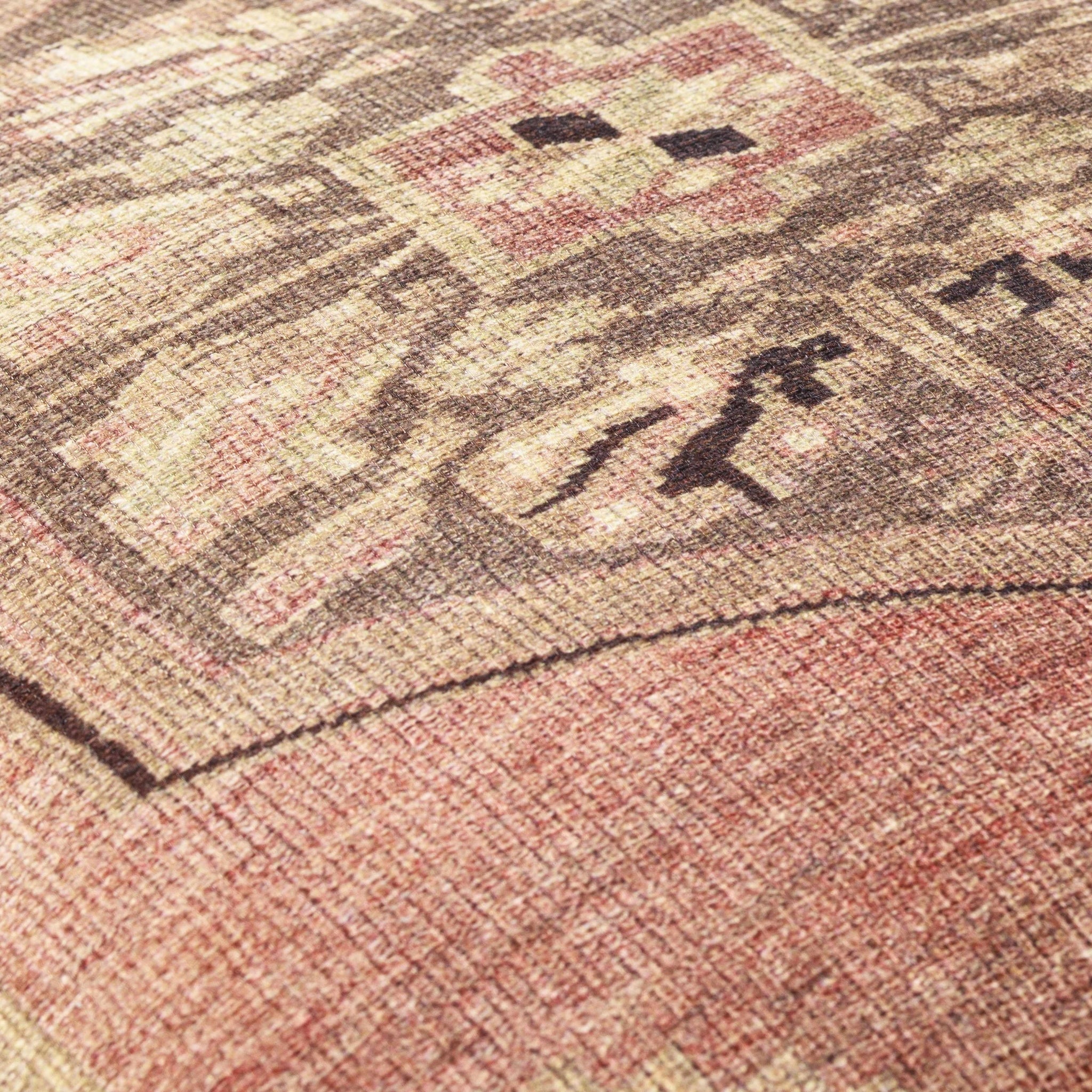 The Ajanta Pillow – Handwoven Heritage Cotton Cover
