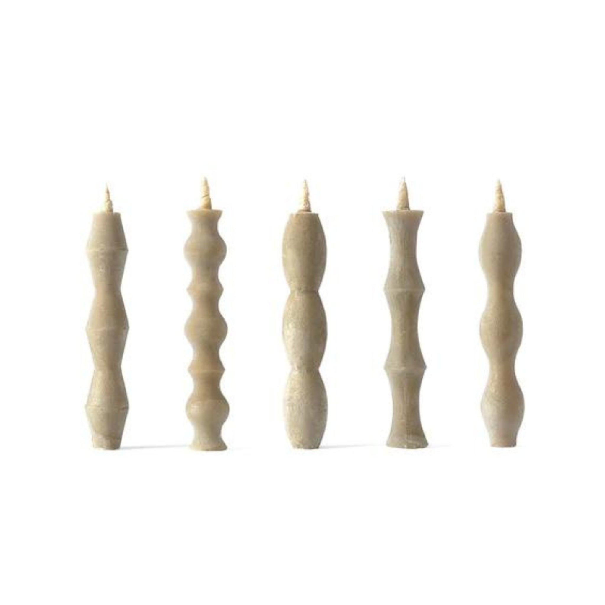 Sculptural Candles (Set of 5)
