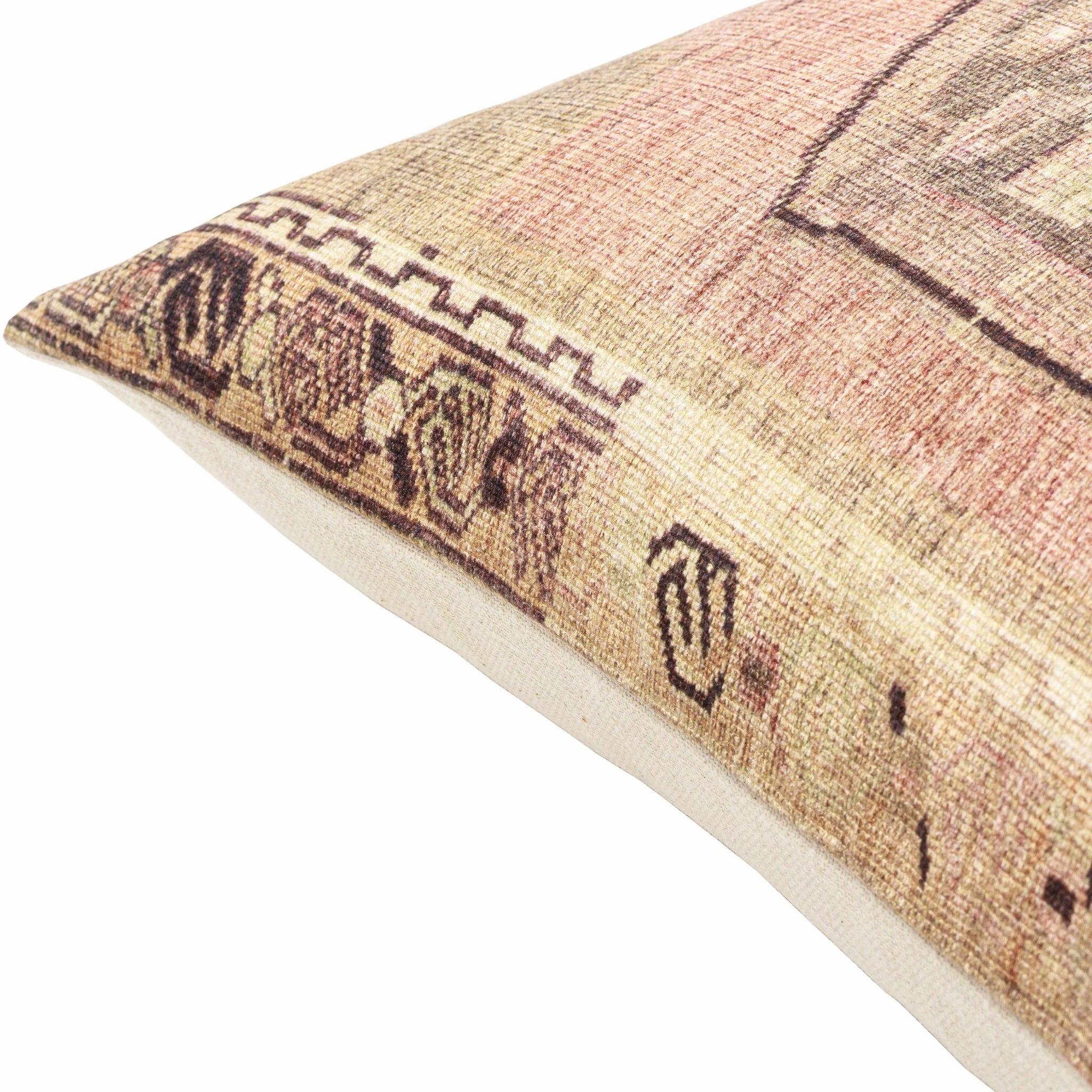 The Ajanta Pillow – Handwoven Heritage Cotton Cover