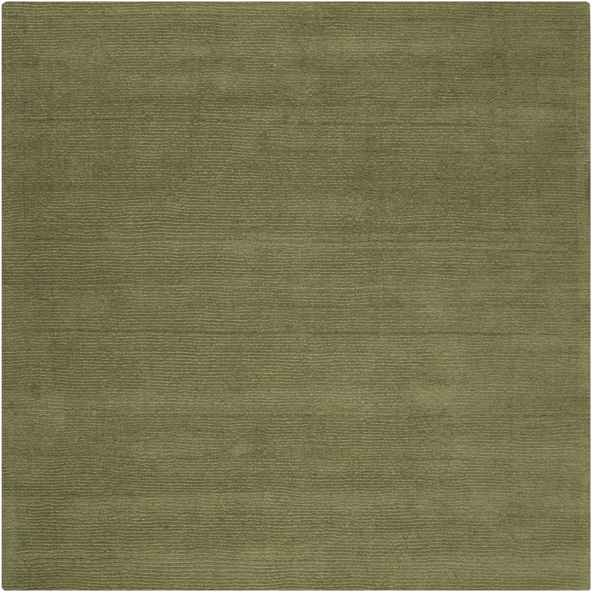 The Sagefield Rug – Hand-Loomed Wool in Sage Green