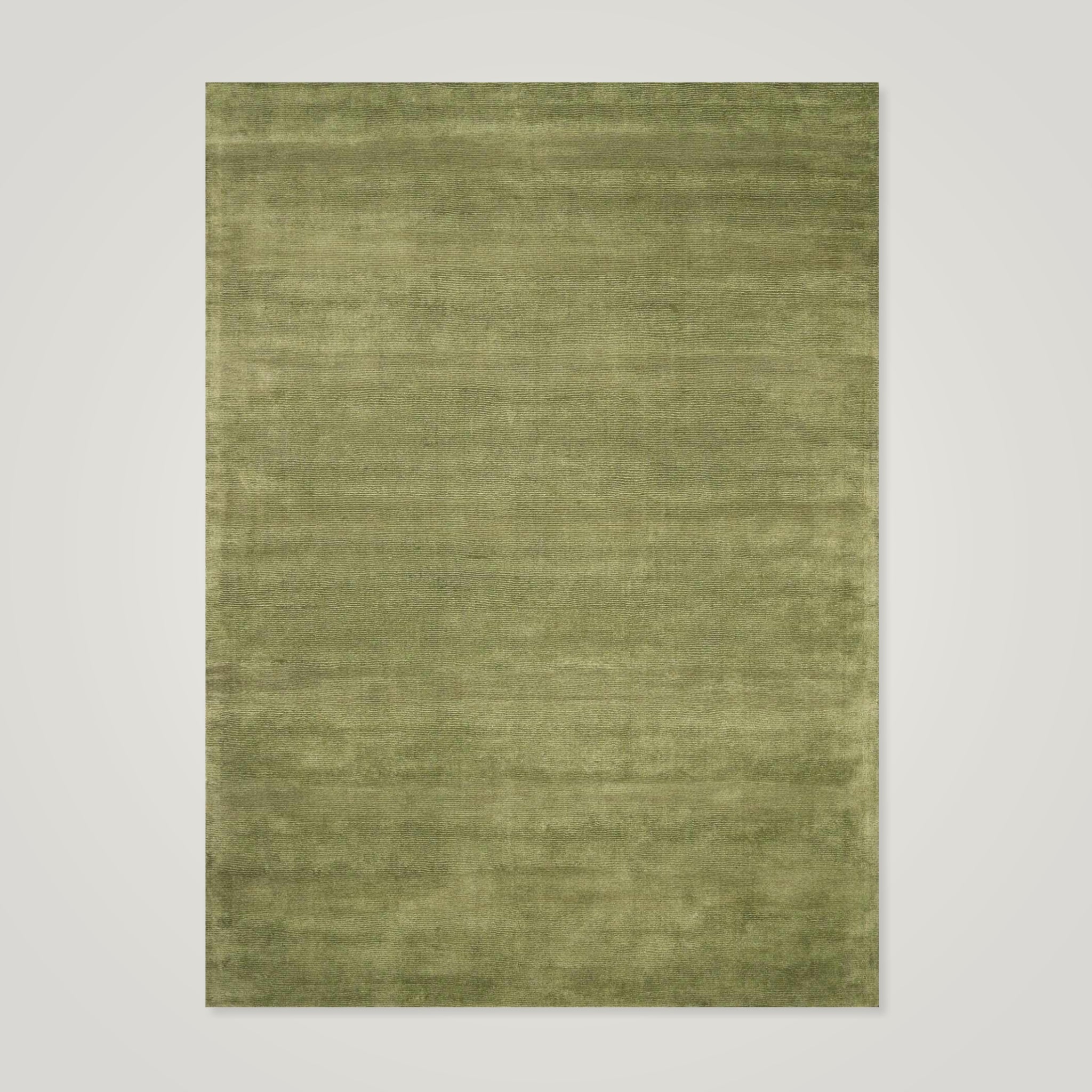 The Sagefield Rug – Hand-Loomed Wool in Sage Green