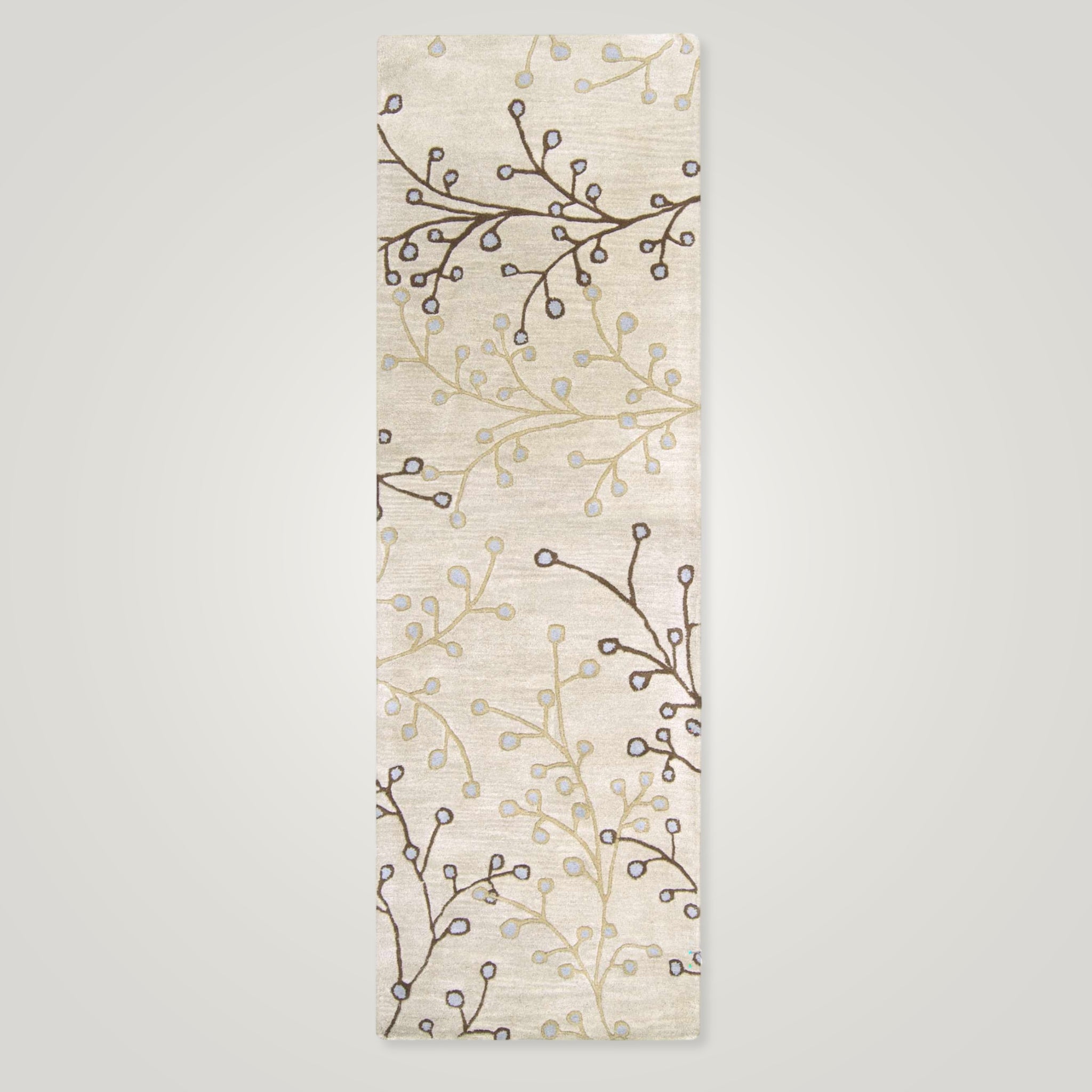 The Bloomsbury Rug – Handwoven Wool & Cotton