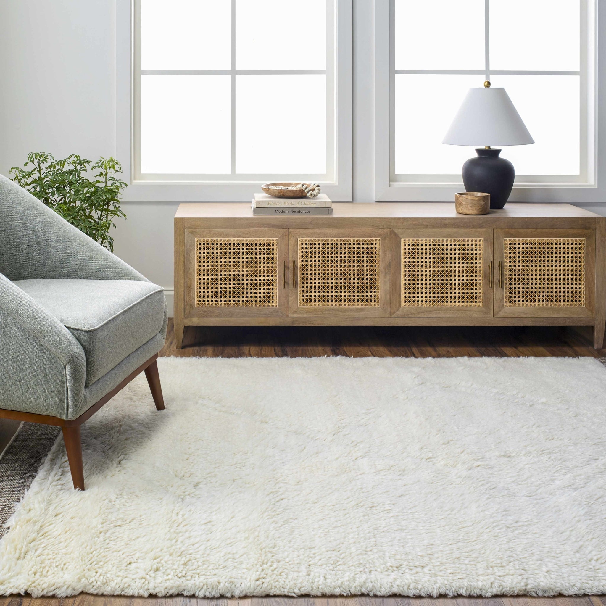 The Linden Plush Wool Rug
