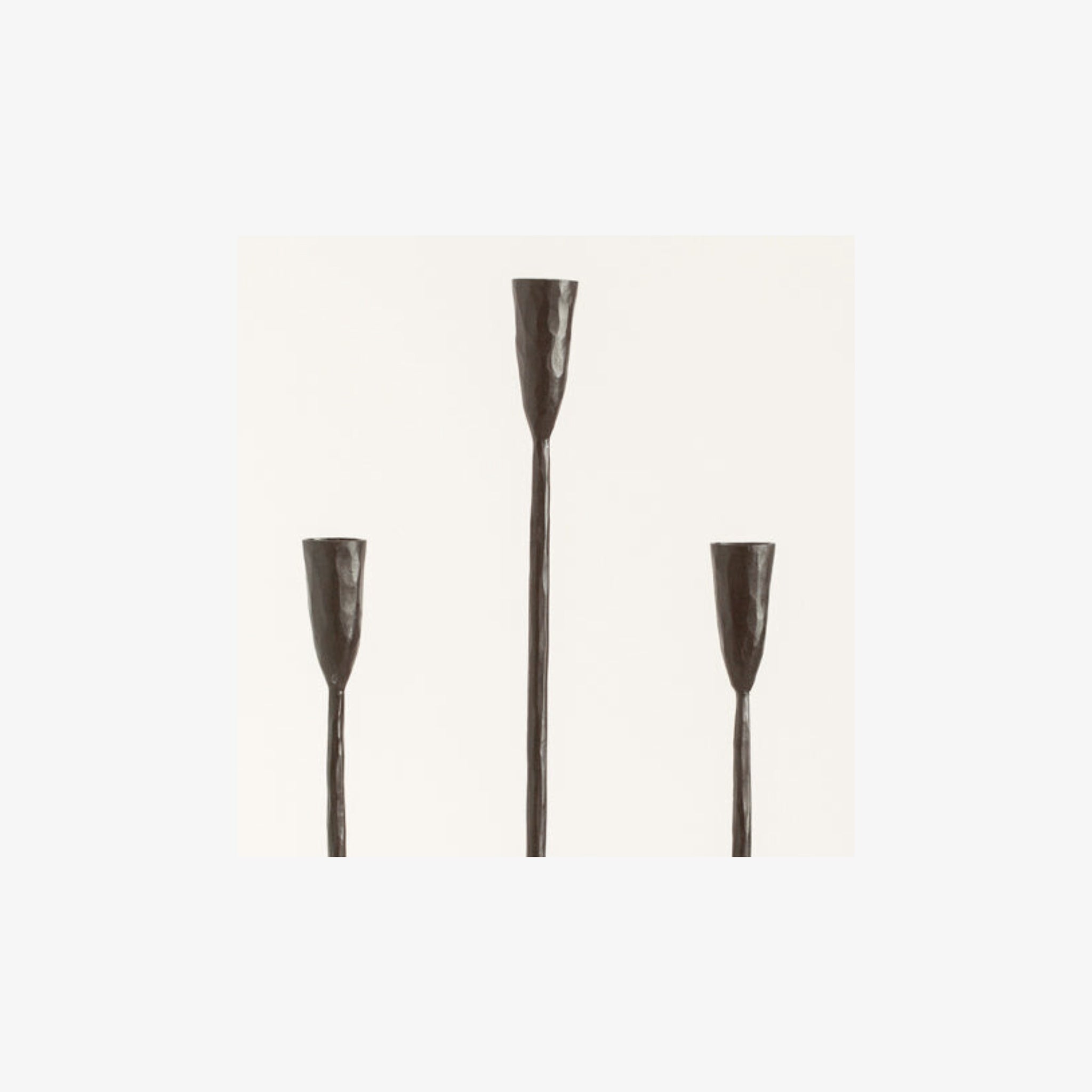 The Arjun Candelabra – Hand-Forged Iron