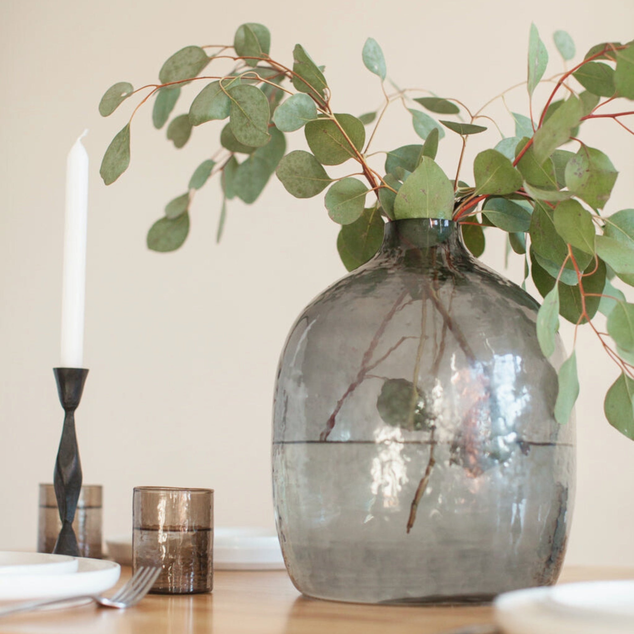The Caldera Hammered Vase