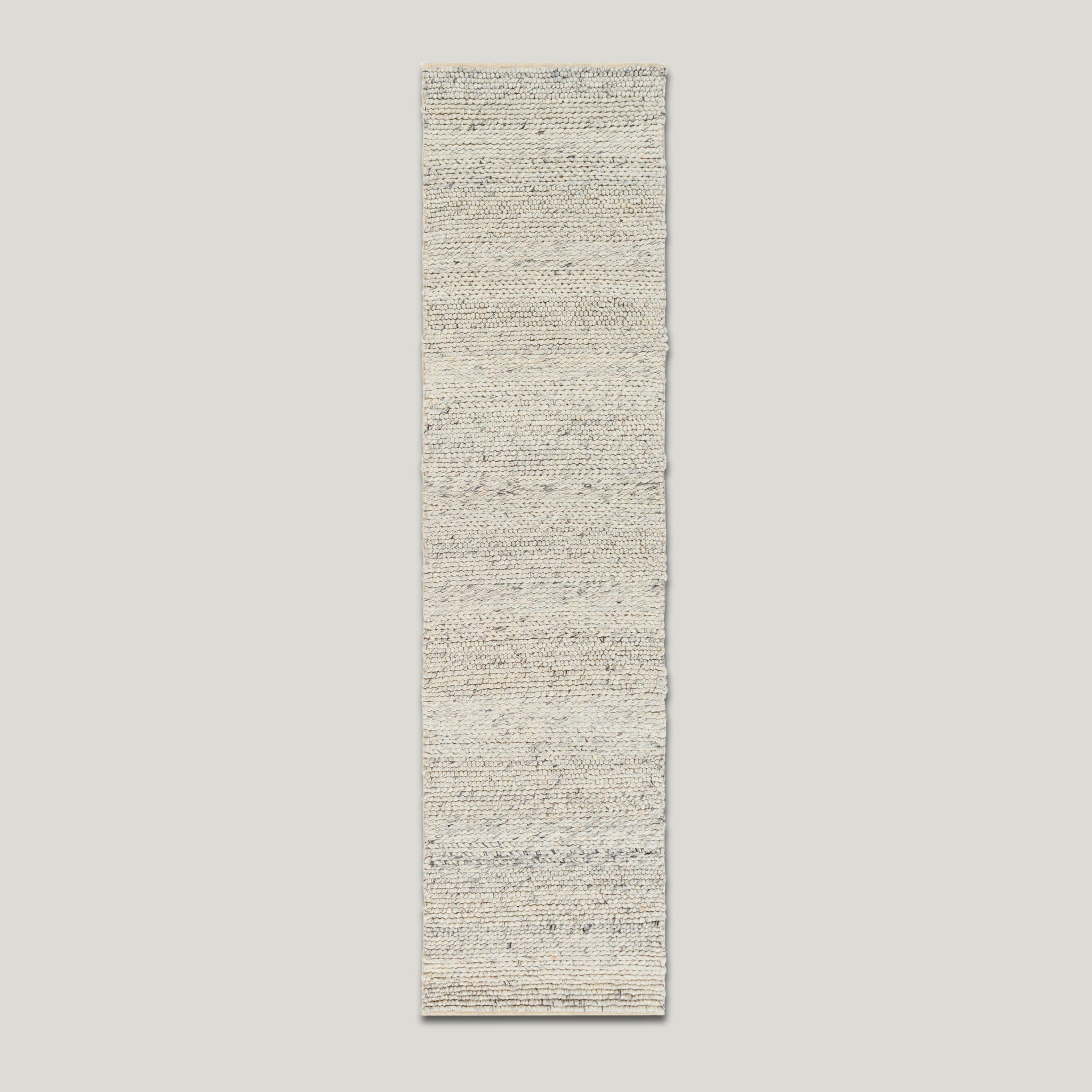 The Haven Rug — Handwoven Wool in Sculptural Cream Texture