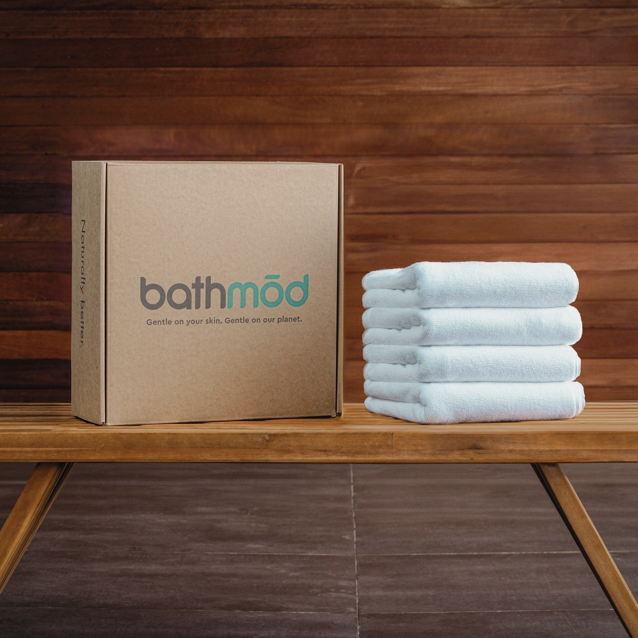 The Spa Bath Mat Set – Organic Cotton