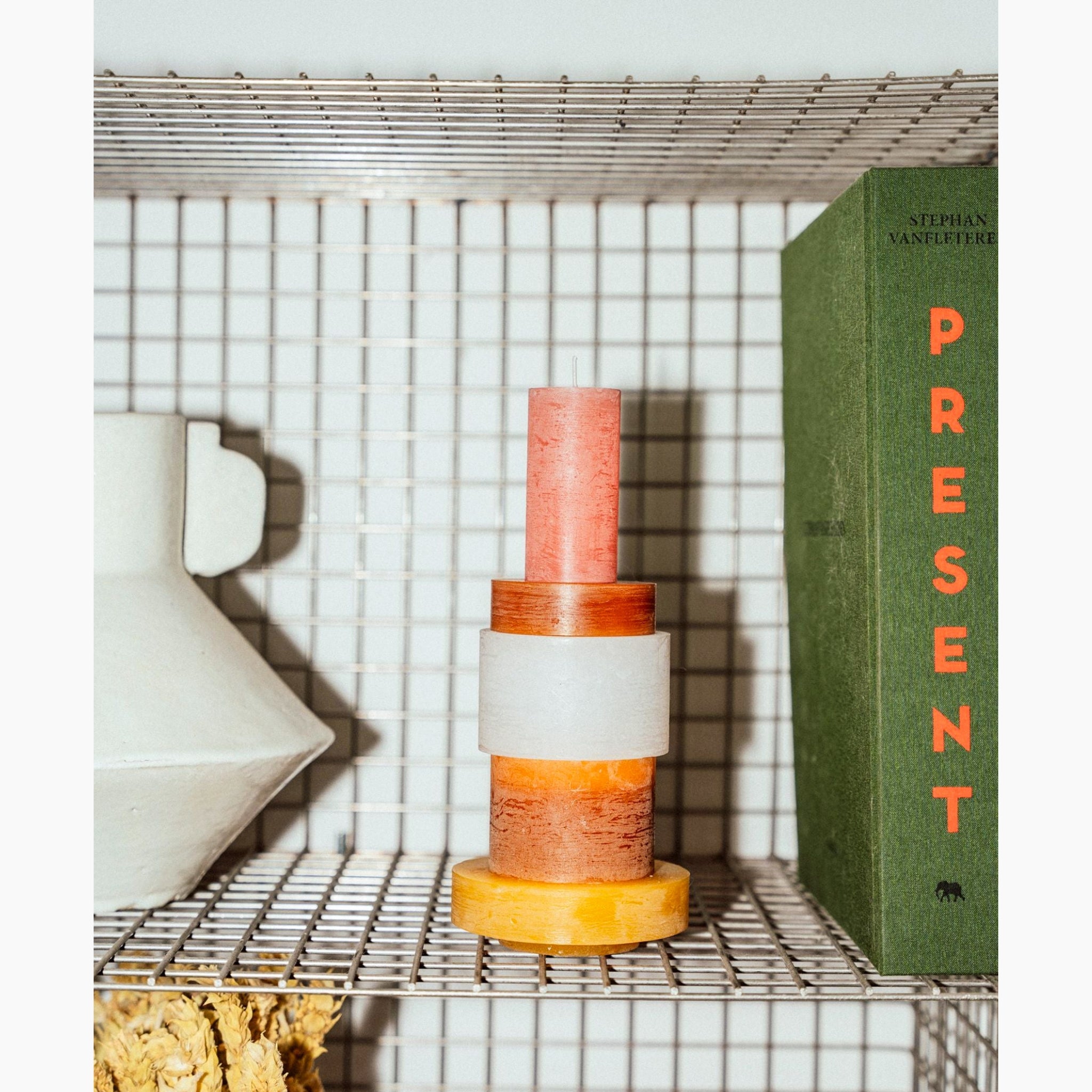 Sculptural Candle Stack 03