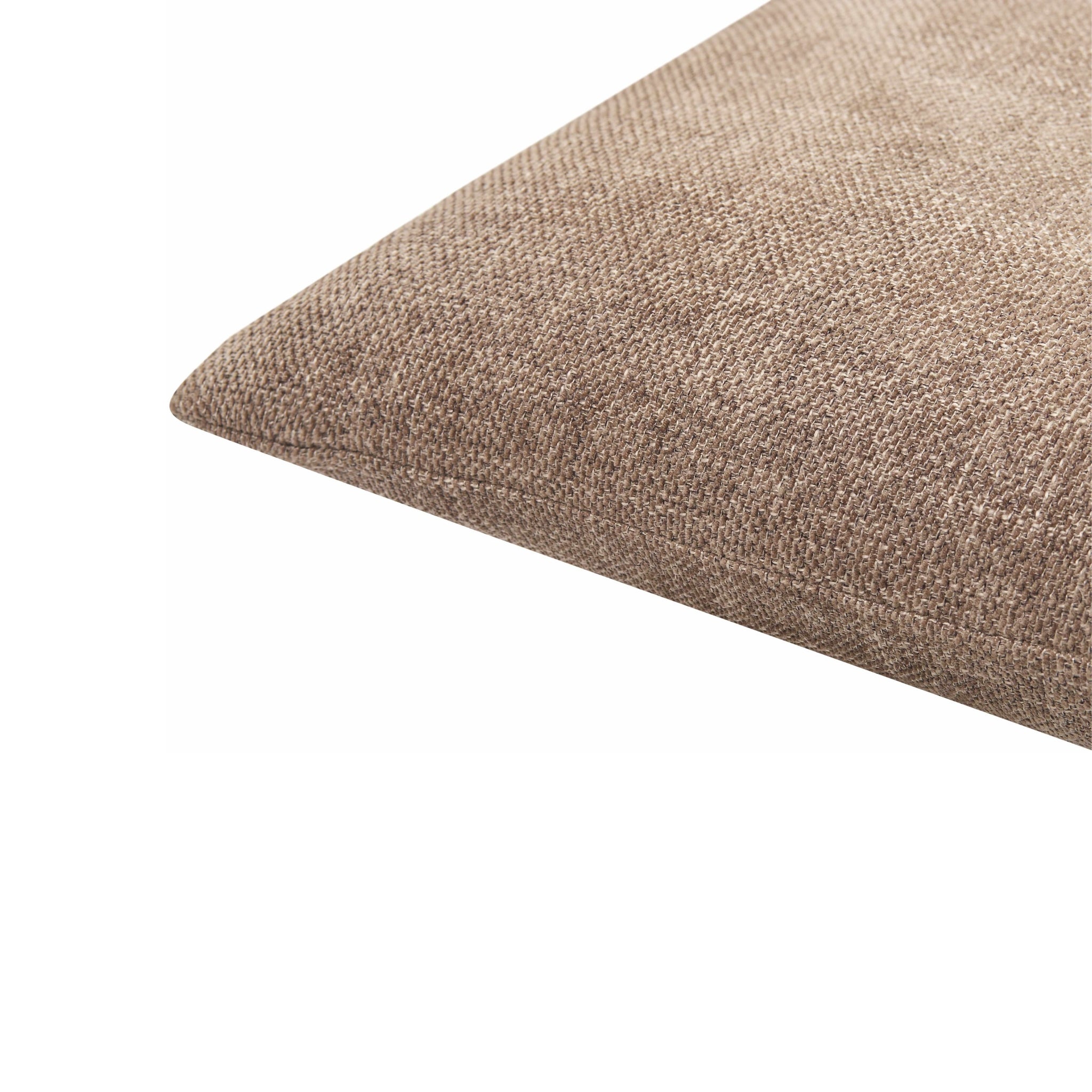 The Sutton Pillow — Linen-Inspired in Brown