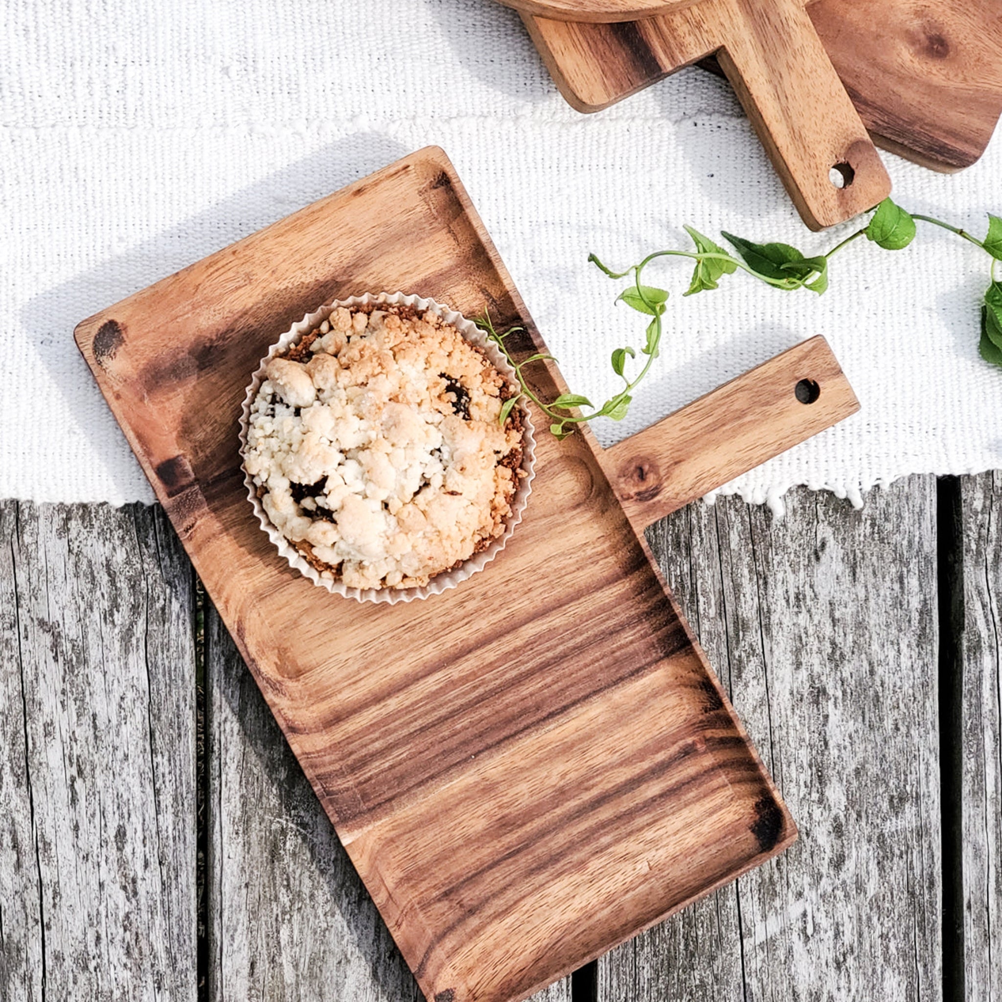 Handcrafted Wooden Serving Board