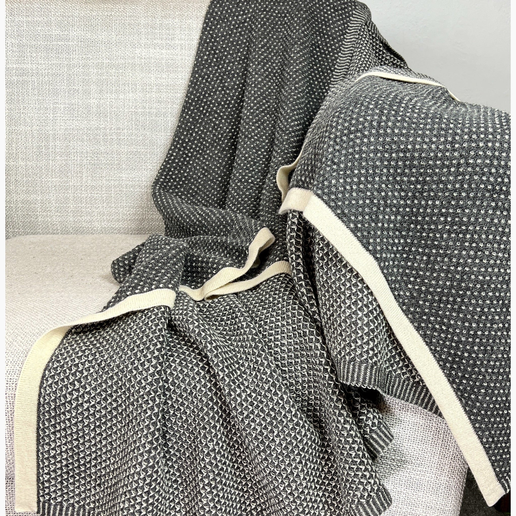 Andean Reversible Alpaca Throw