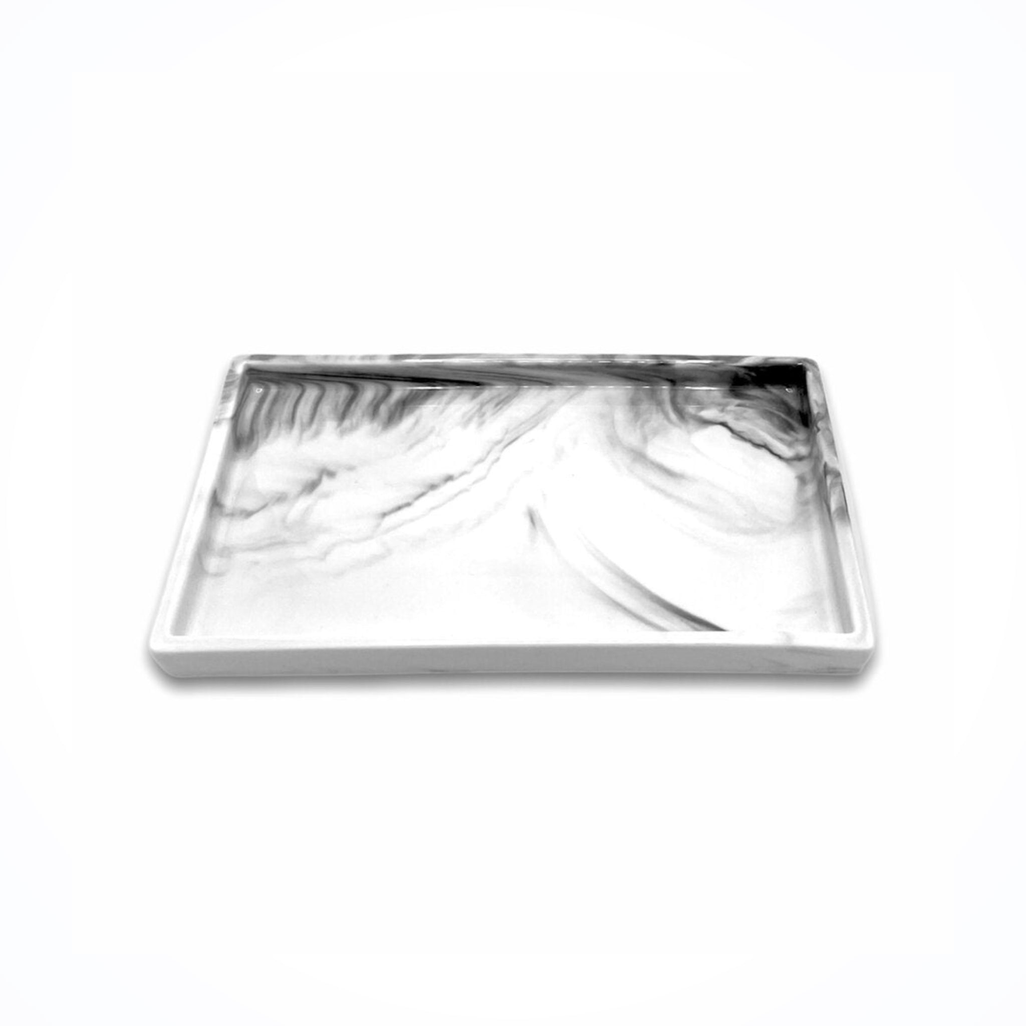The Quiet Catchall – Sculptural Ceramic Tray (Gray)
