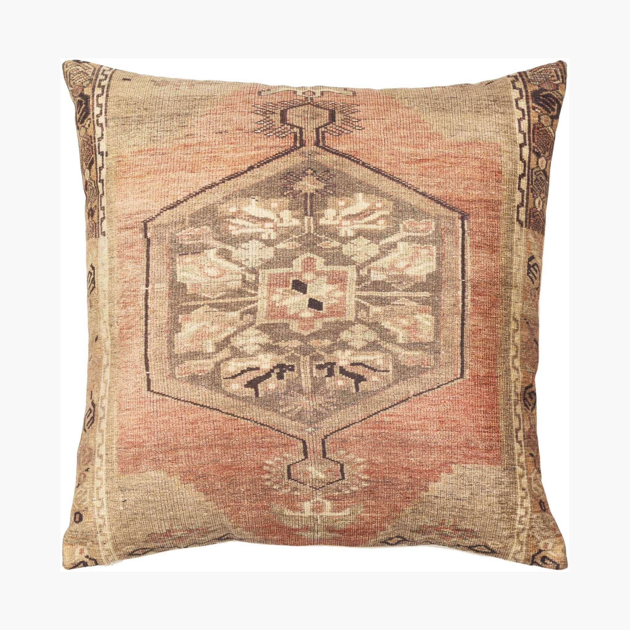 The Ajanta Pillow – Handwoven Heritage Cotton Cover