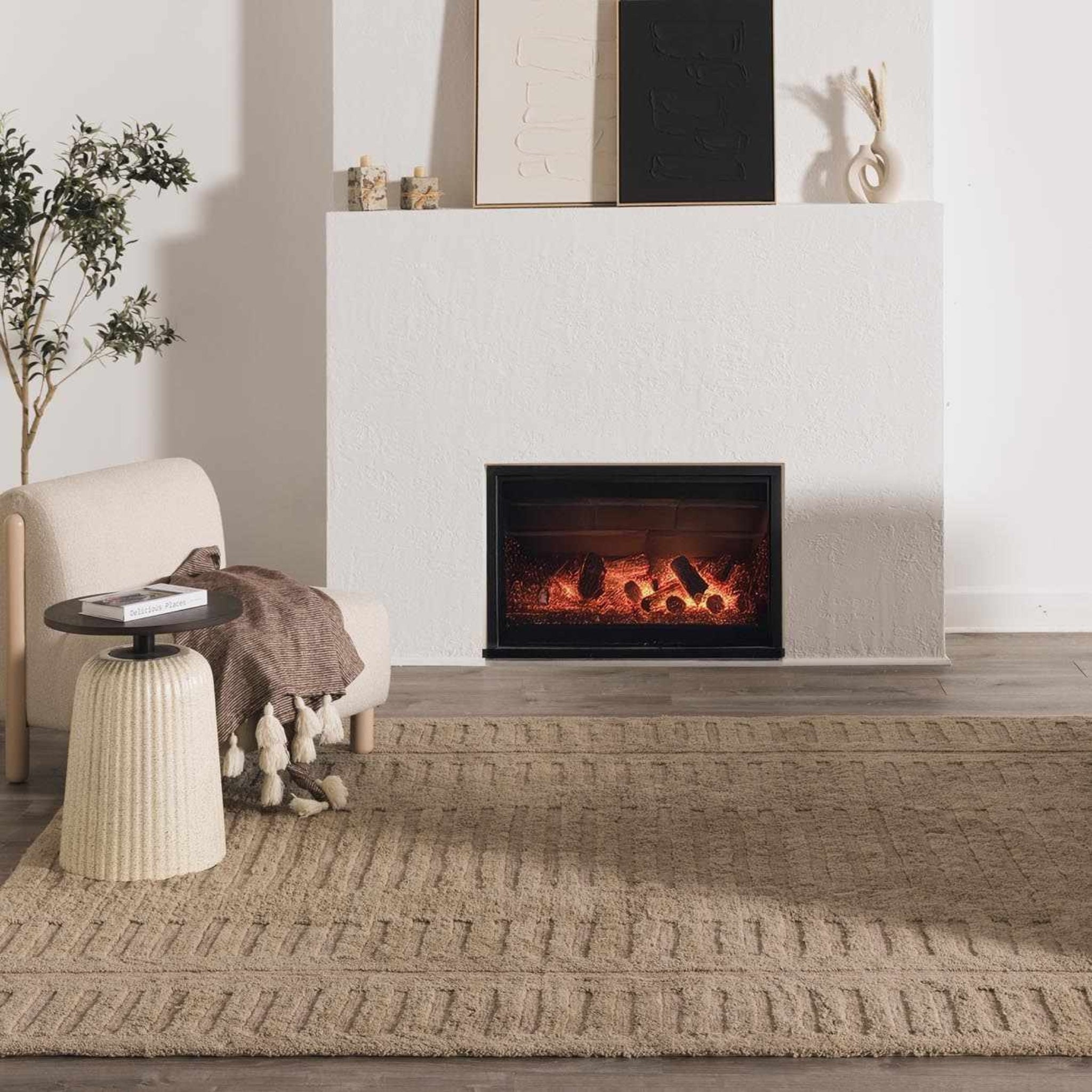 The Revival Rug – Washable Wool Texture