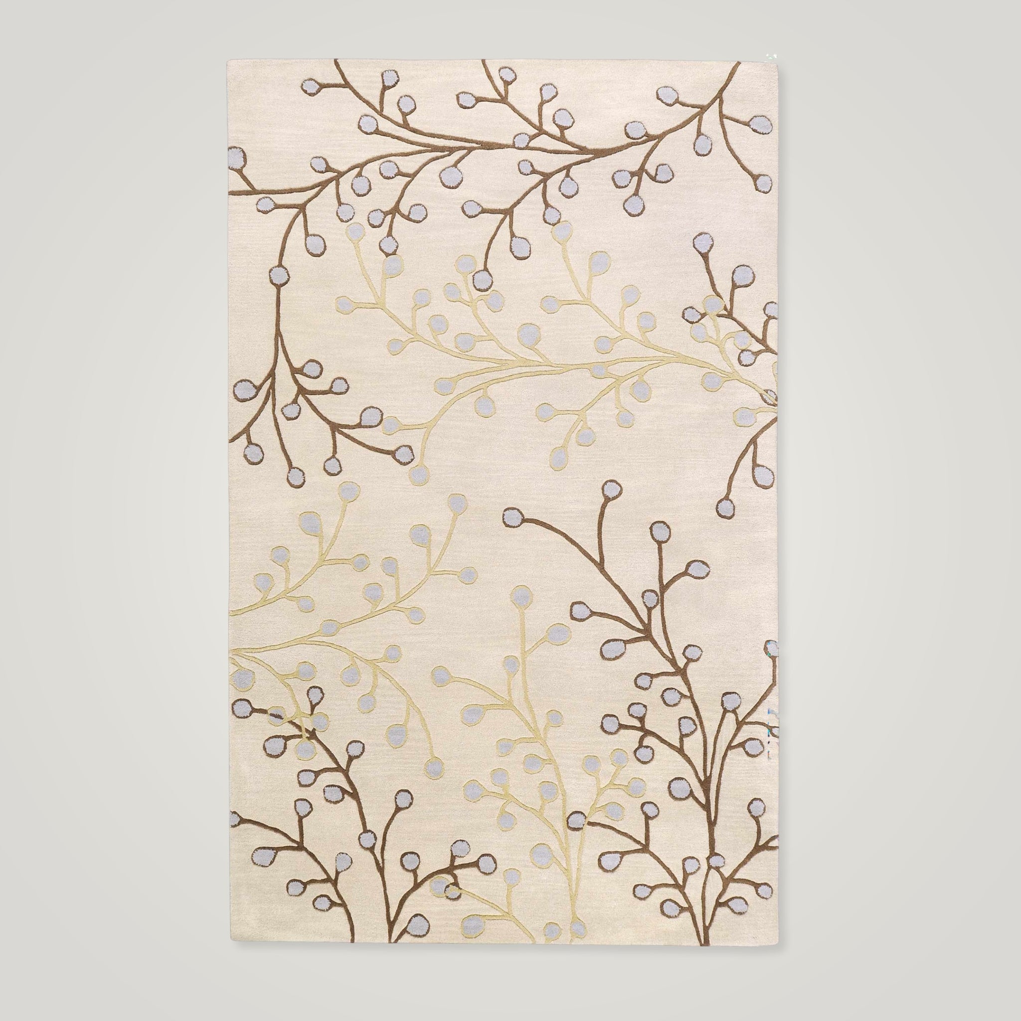 The Bloomsbury Rug – Handwoven Wool & Cotton