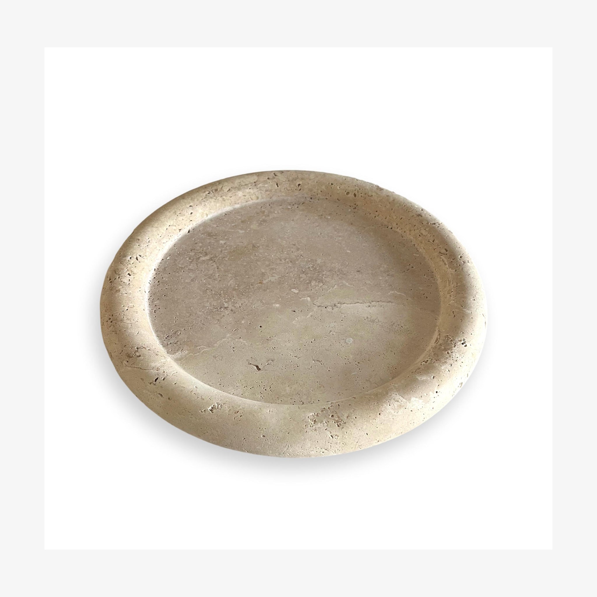 The Cove Tray — Travertine