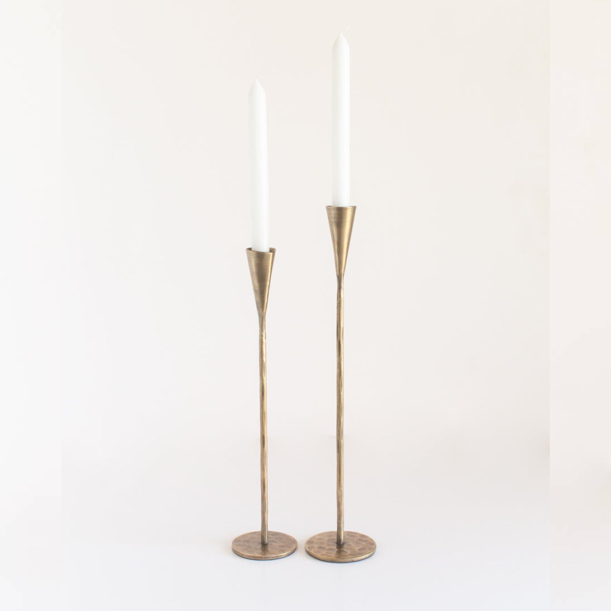 Loha Iron Candlestick Pair – Set of 2
