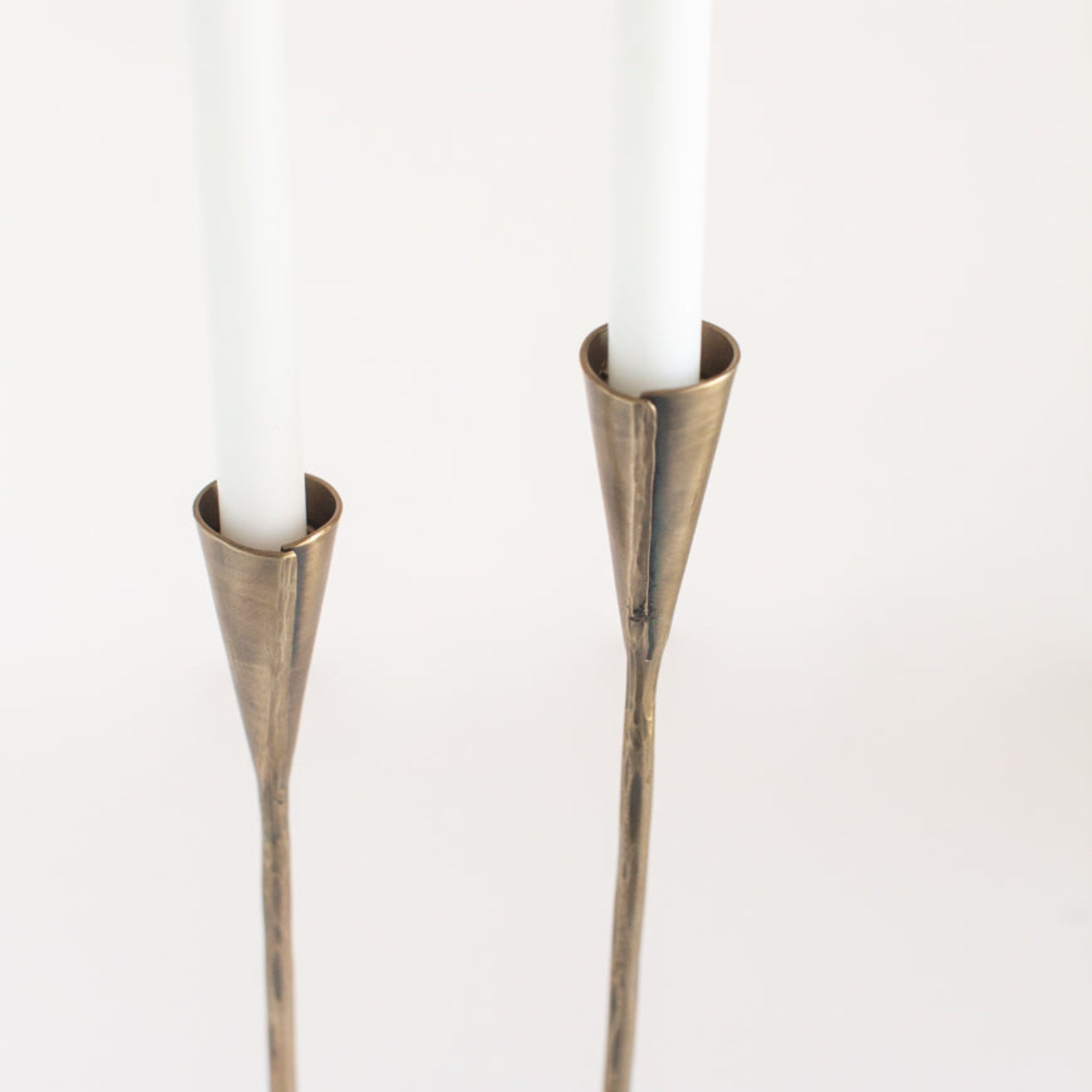 Loha Iron Candlestick Pair – Set of 2