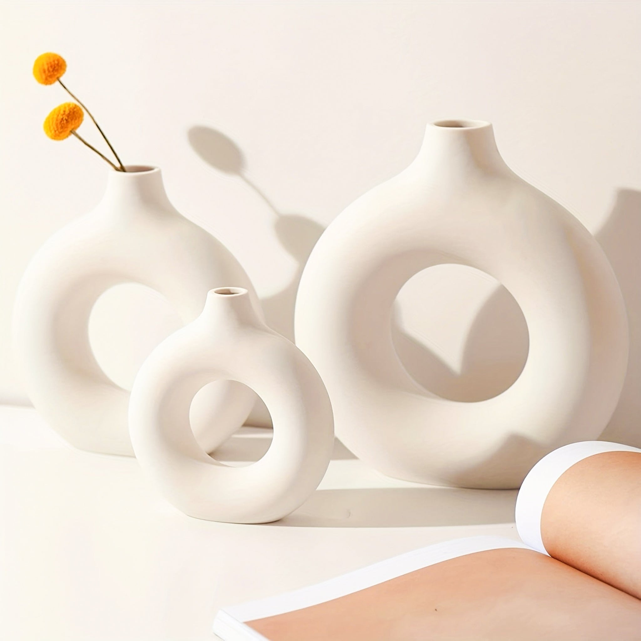 Sculptural Harmony Vases