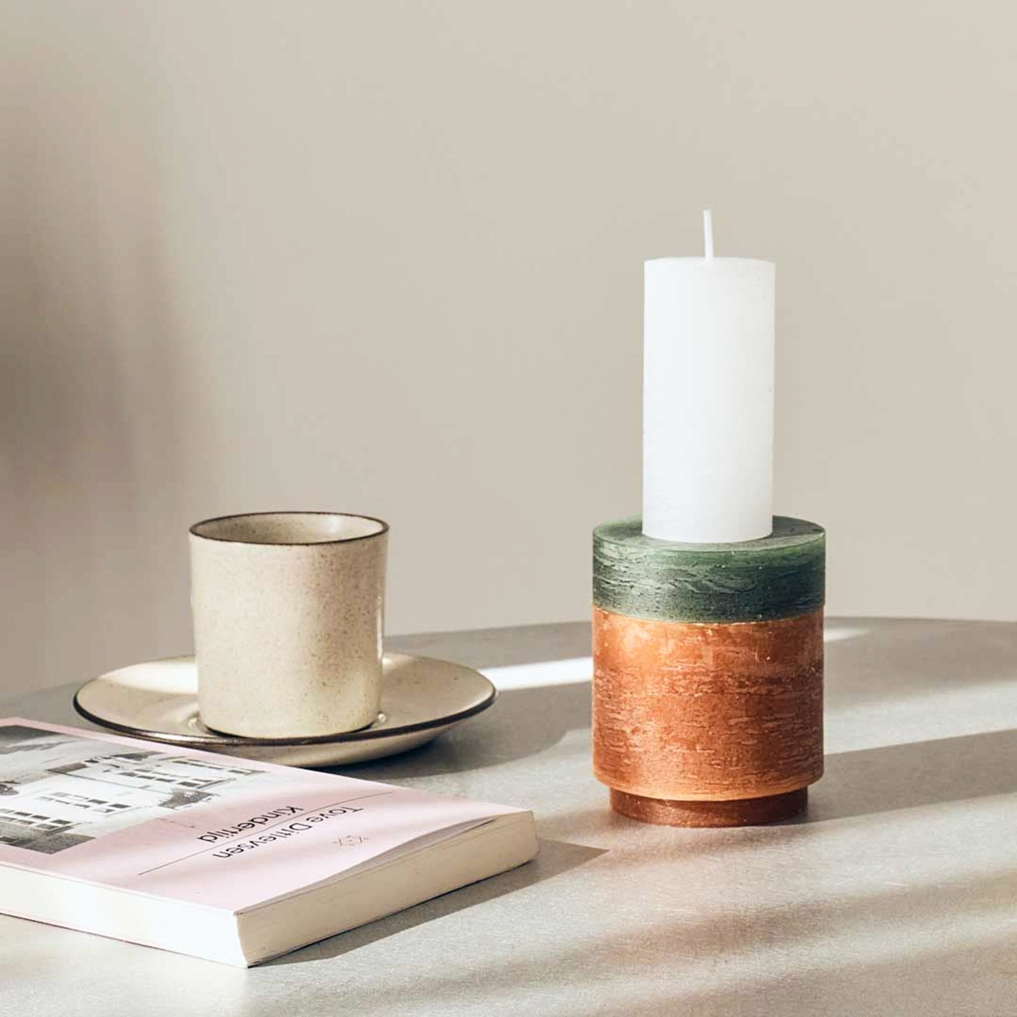 Modular Sculptural Candle – Stack 02