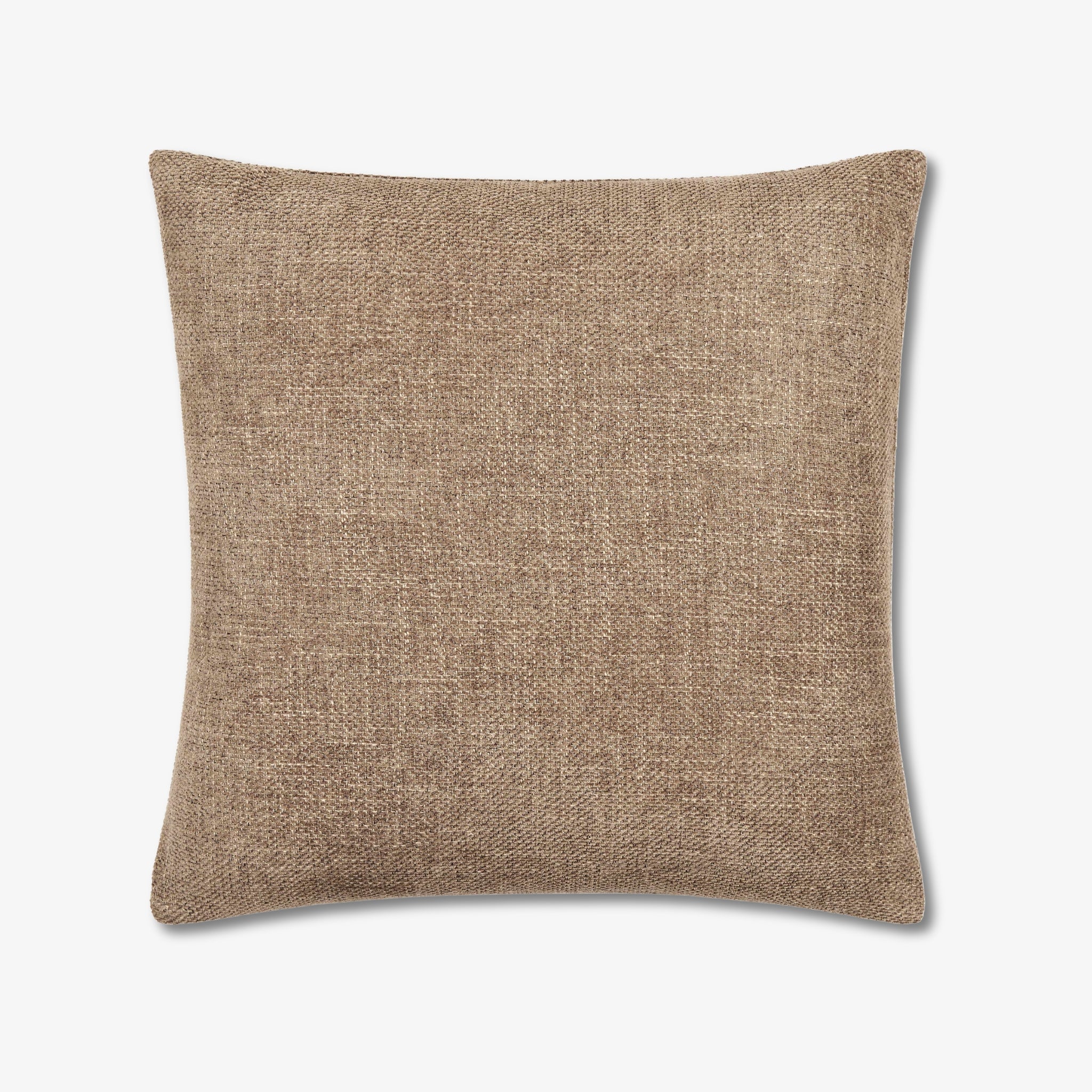 The Sutton Pillow — Linen-Inspired in Brown