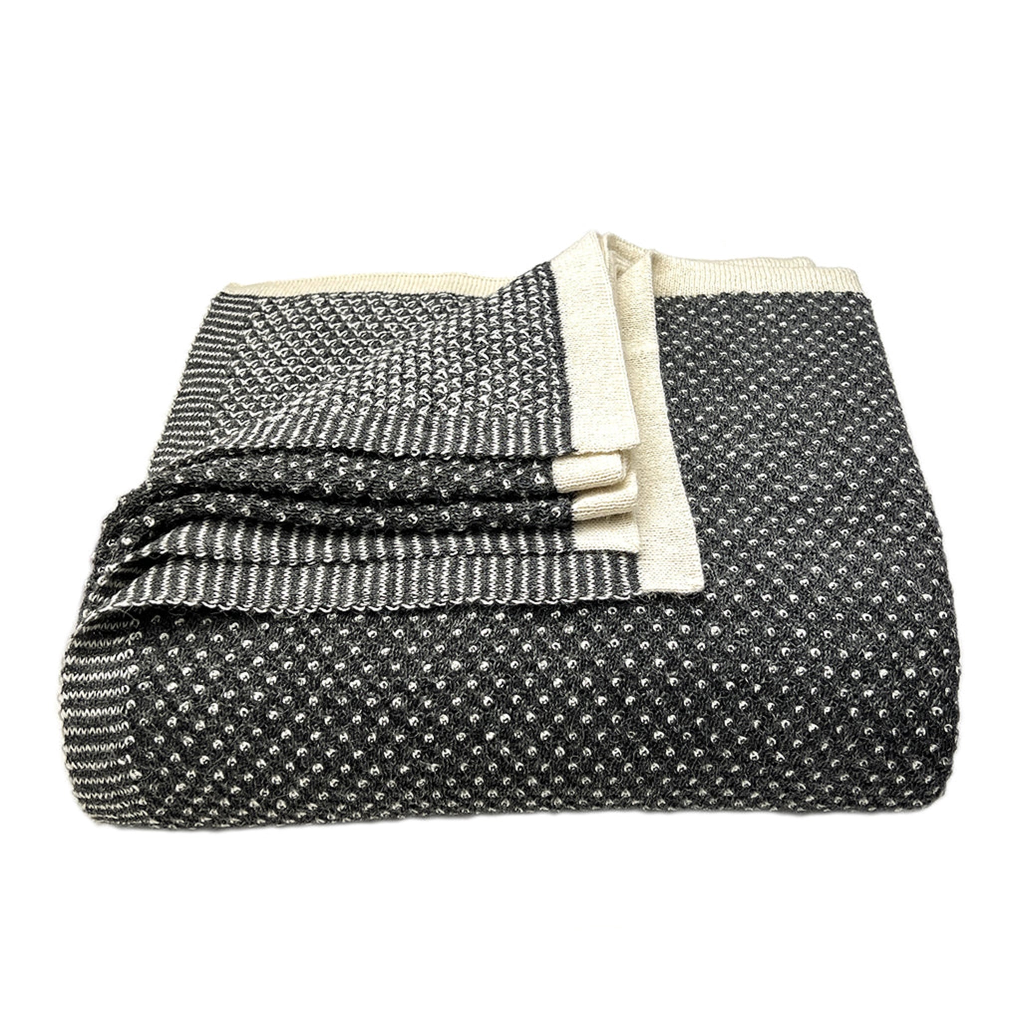 Andean Reversible Alpaca Throw