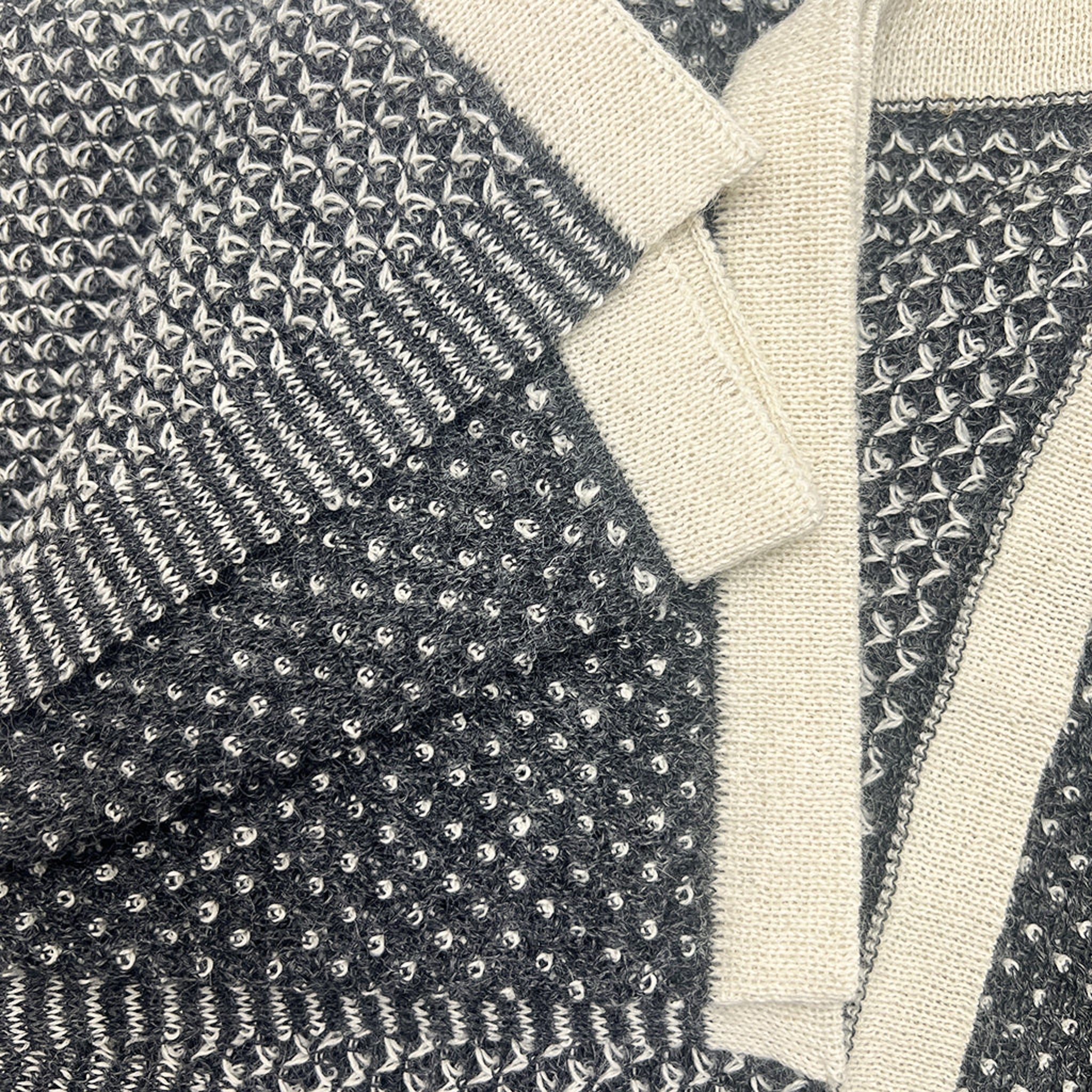 Andean Reversible Alpaca Throw